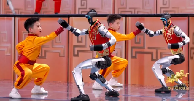 China’s advanced humanoid robots perform during Spring Festival gala