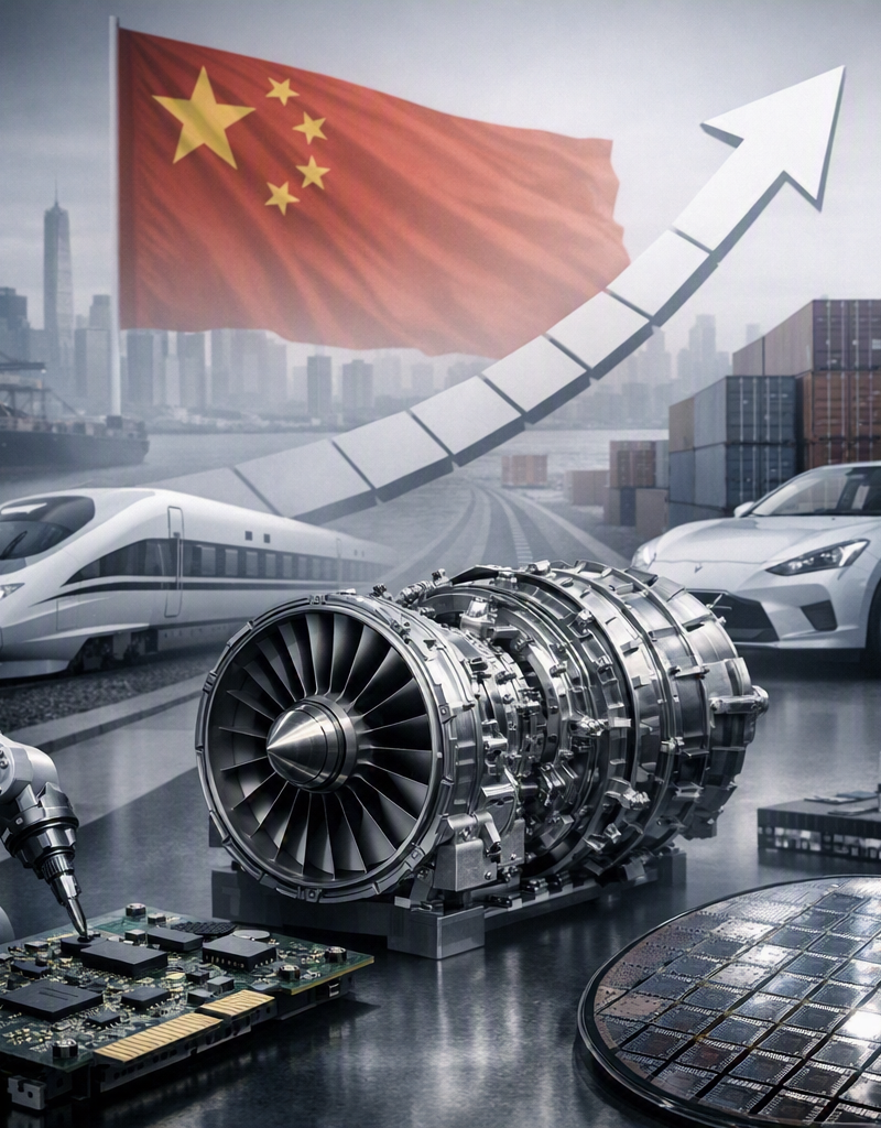 China moving up the industrial value chain with high-value exports